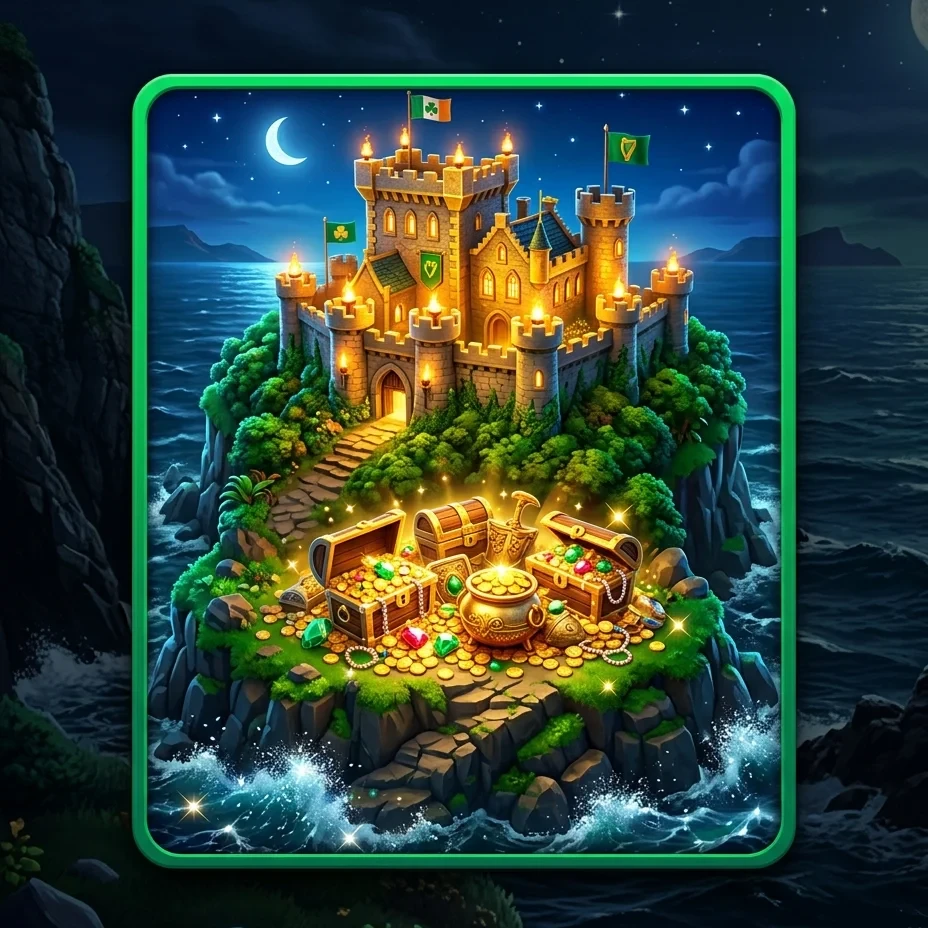 Emerald Isle slot på Holyluck Casino